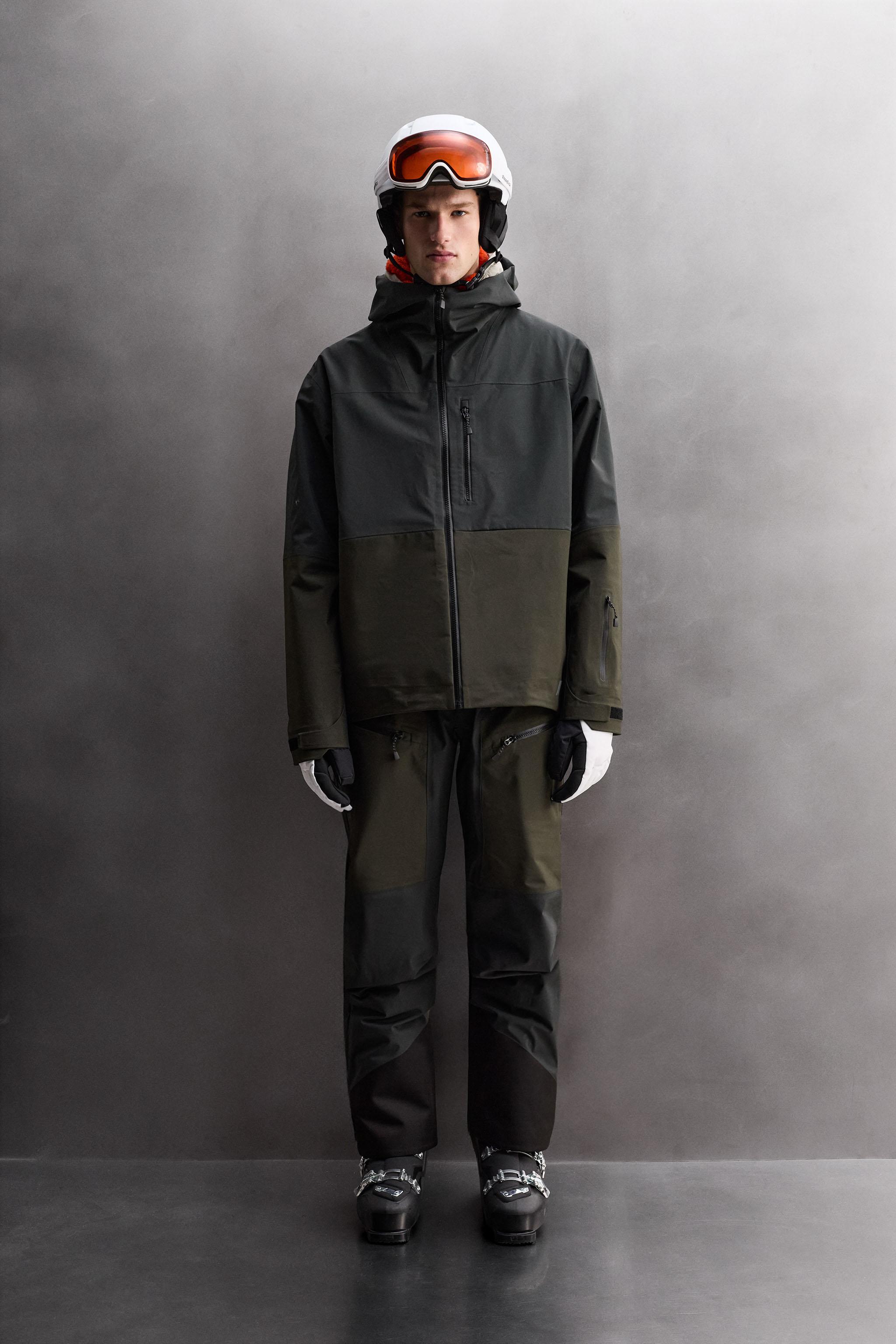 RECCO® WATERPROOF TECHNICAL SHELL SKI JACKET